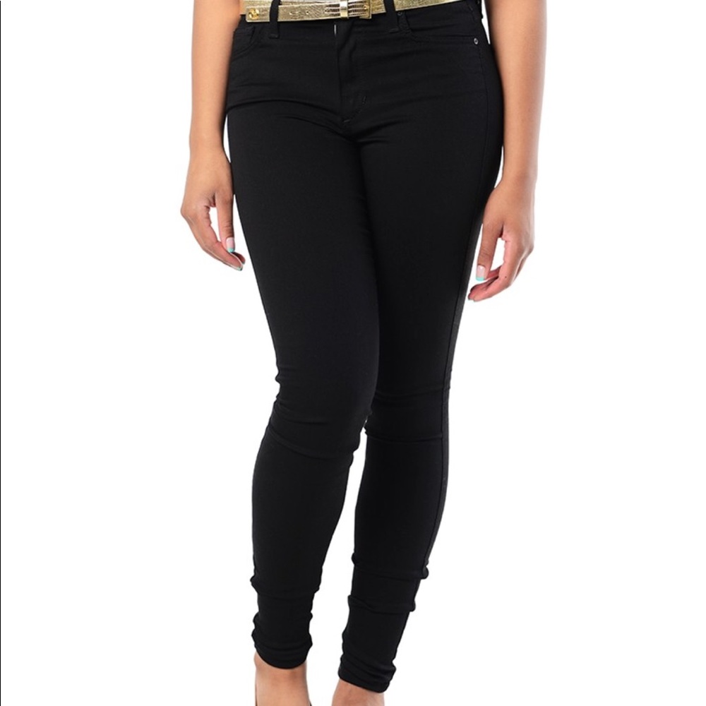 JOE’S JEANS BLACK HIGH RISE DENIM